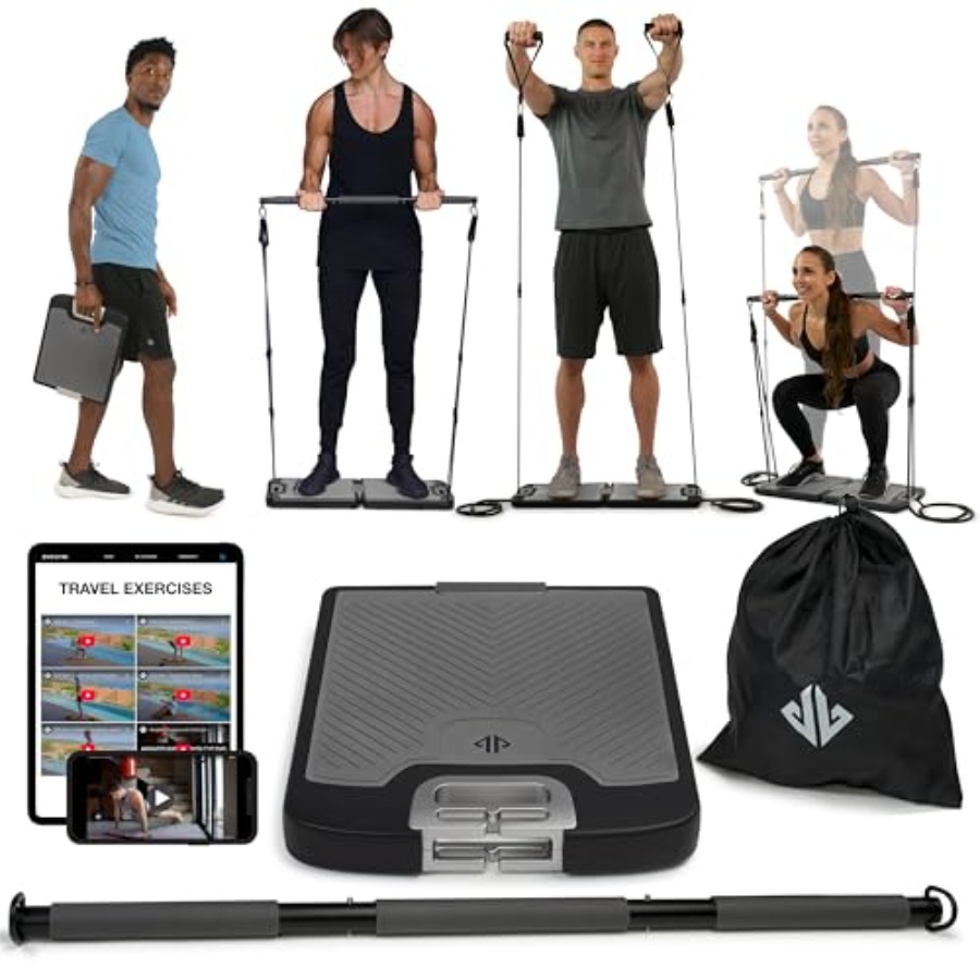 Home Gym All In One - Portable Home Gym Strength Training Equipment