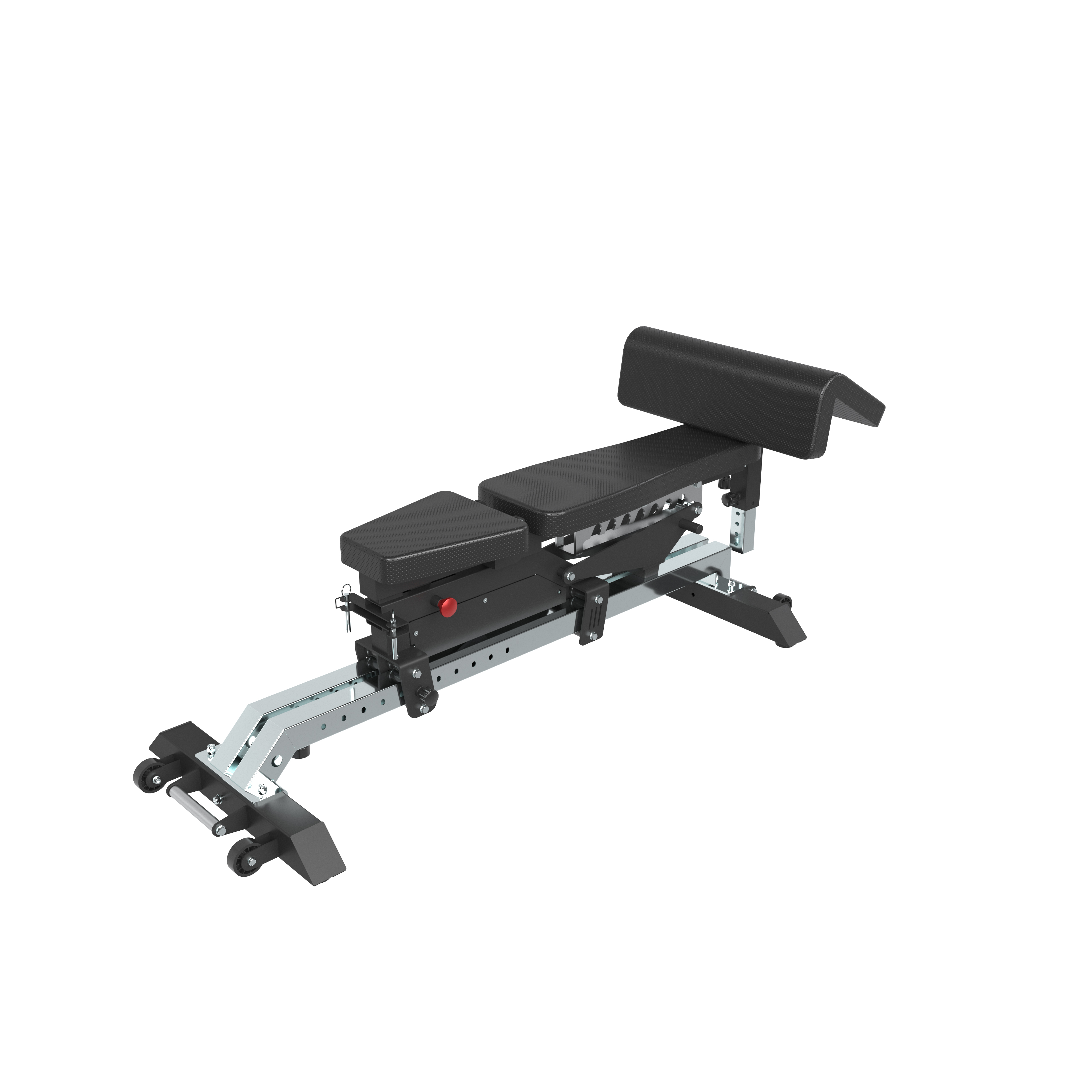 Home Gym Weight Bench - Adjustable Weight Bench With Attachments Multi