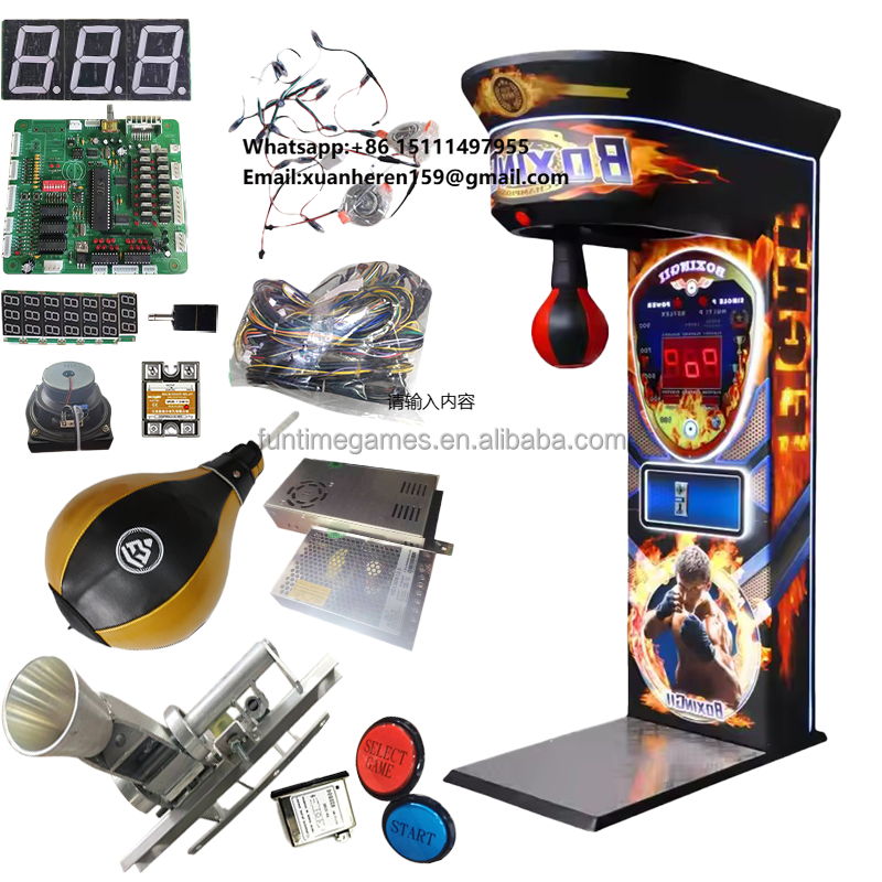 Home Gym Multifunctional - Multi-Function Boxing Machine Kit with LCD