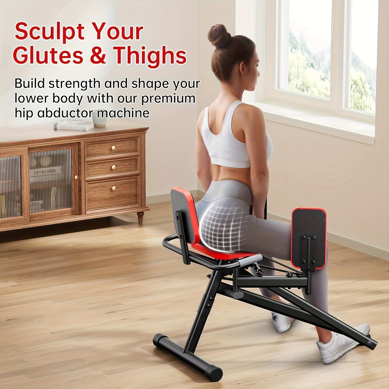 Home Gym Trainer - Hip Abduction Trainer for Home Gym