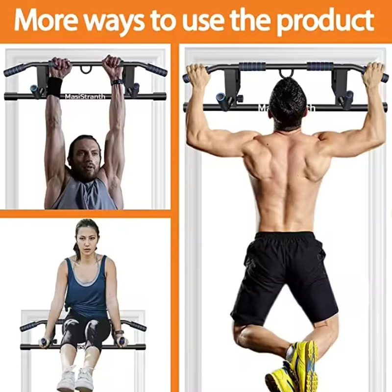 Home Gym Installation - No-Drill Doorway Pull up Bar Easy-Install