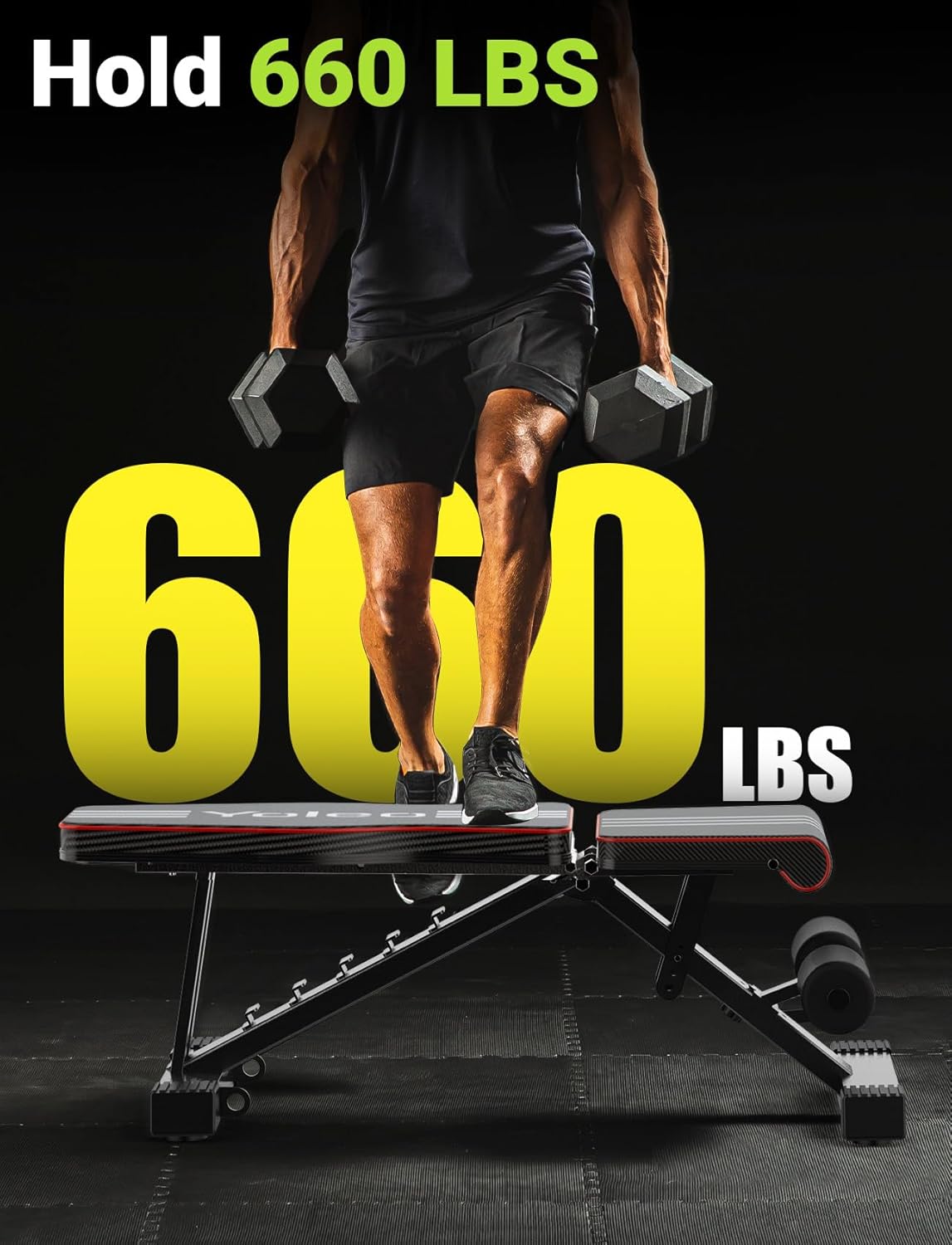 Adjustable Weight Bench for Fu - Home Gym Weight Bench บทวิจารณ์และราคา