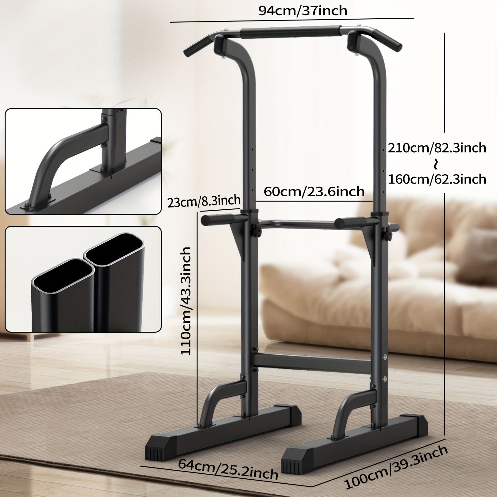 Djustable Height Power Tower D - Home Gym Multifunctional บทวิจารณ์และราคา