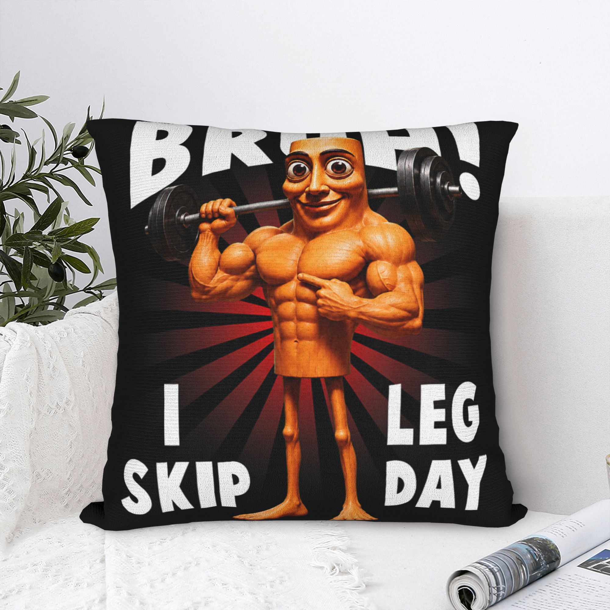 Bruh I Skip Leg Day Tung Tung  - Home Gym Leg Day บทวิจารณ์และราคา