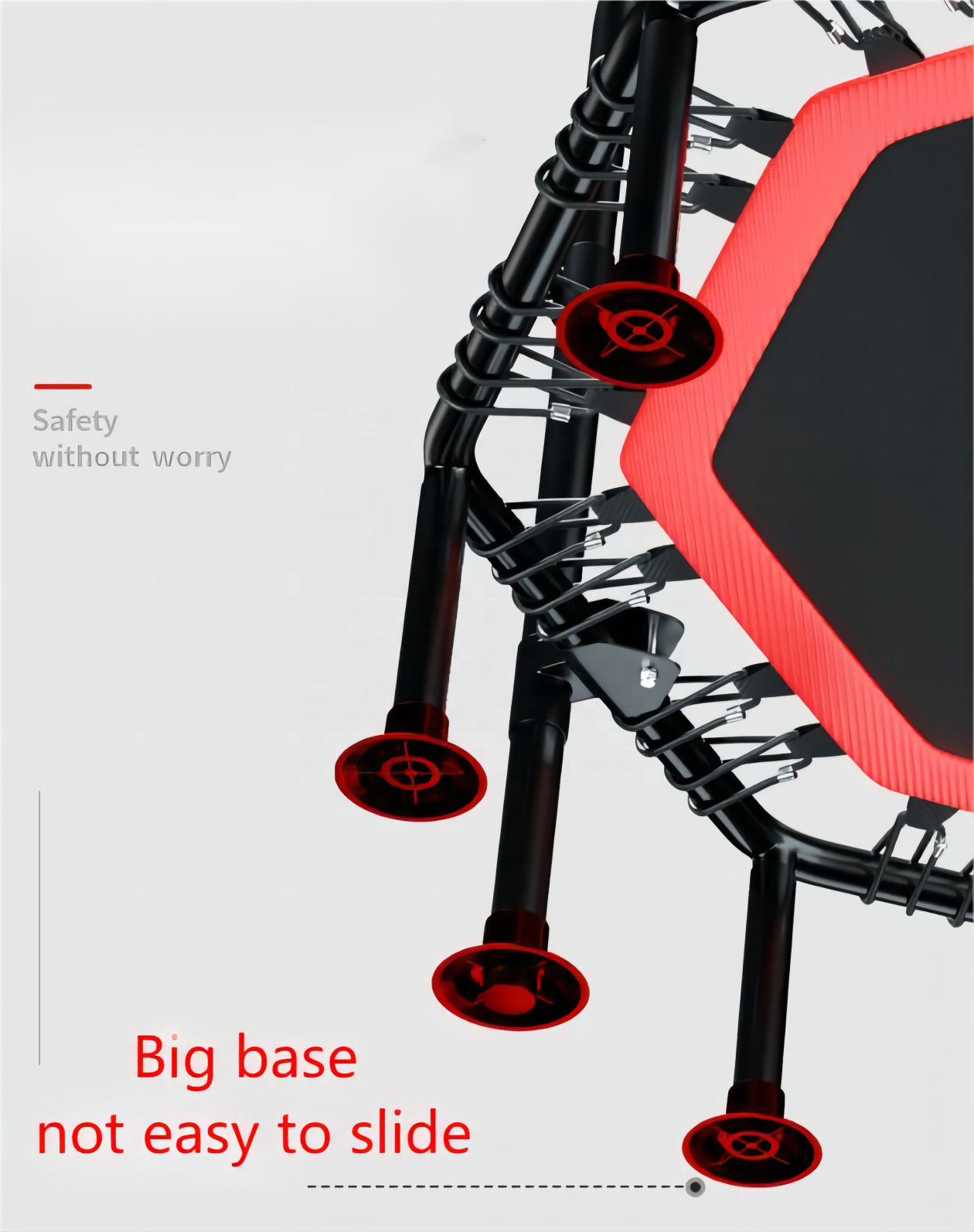 Trampoline with Adjustable Han - Home Gym Trainer บทวิจารณ์และราคา