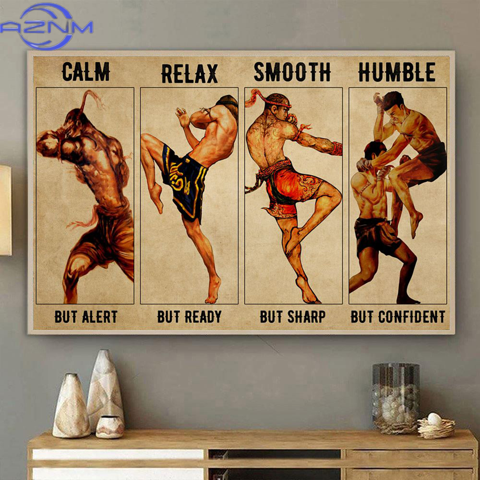 AZNM Four Moves of Muay Thai P - Home Gym Japan บทวิจารณ์และราคา