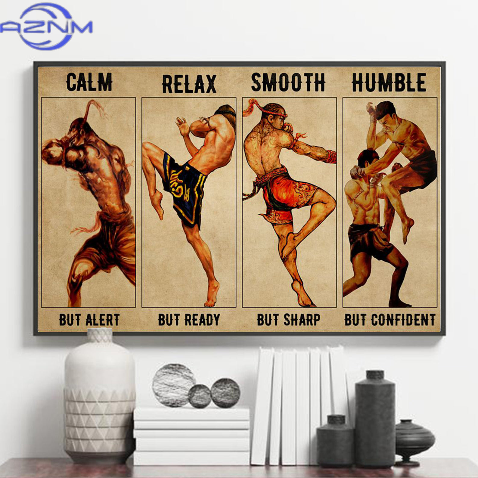 AZNM Four Moves of Muay Thai P - Home Gym Japan บทวิจารณ์และราคา