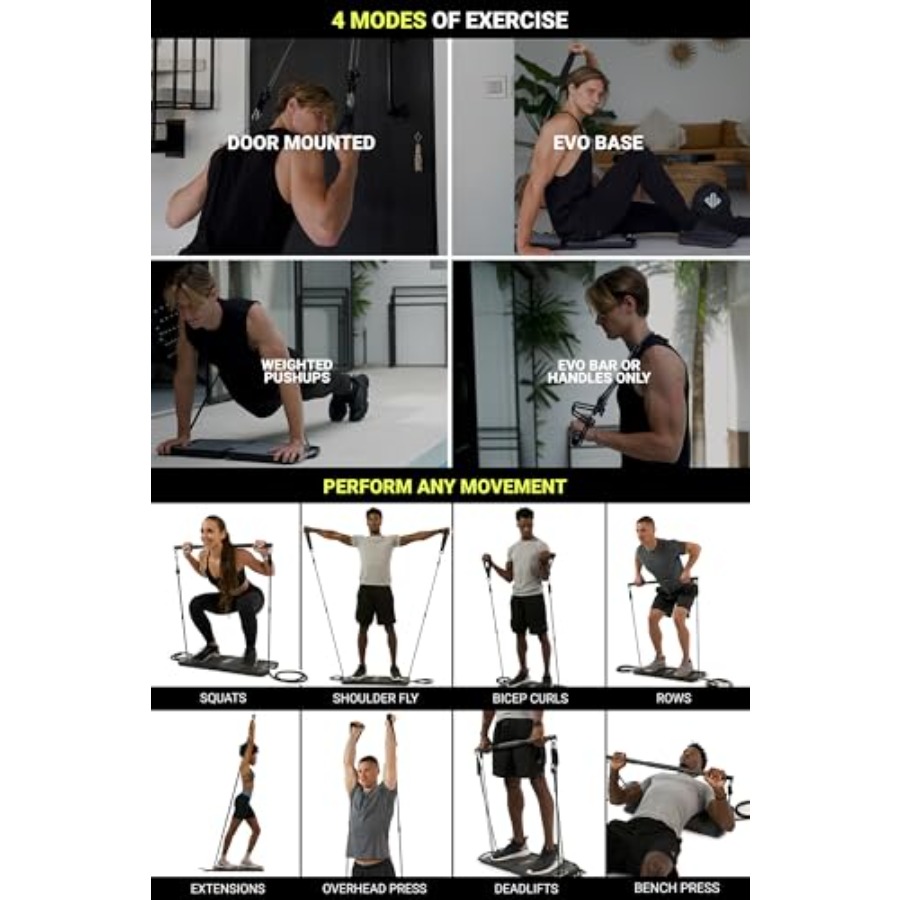Portable Home Gym Strength Tra - Home Gym All In One บทวิจารณ์และราคา