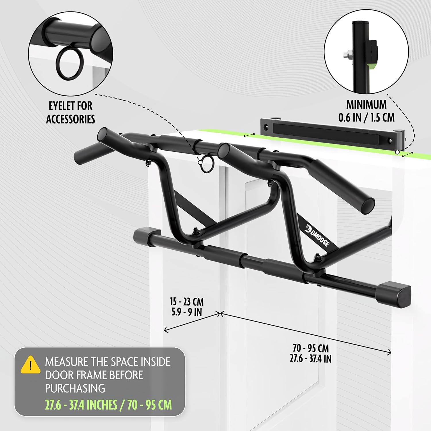Pull Up Bar for Doorway - Upto - Chin Up Doorframe บทวิจารณ์และราคา