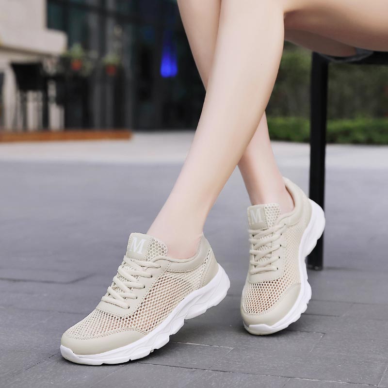 Summer Breathable Sneakers Wom - Home Gym Japan บทวิจารณ์และราคา