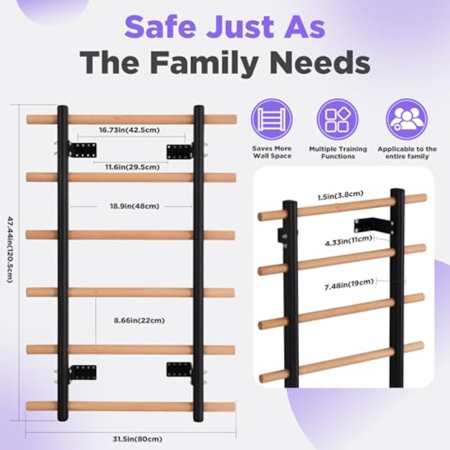 Home gym wall-mounted half bod - Home Gym Multifunctional บทวิจารณ์และราคา