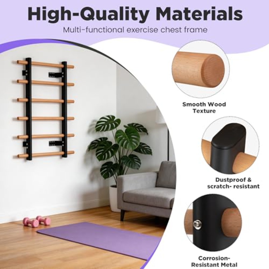 Home gym wall-mounted half bod - Home Gym Multifunctional บทวิจารณ์และราคา