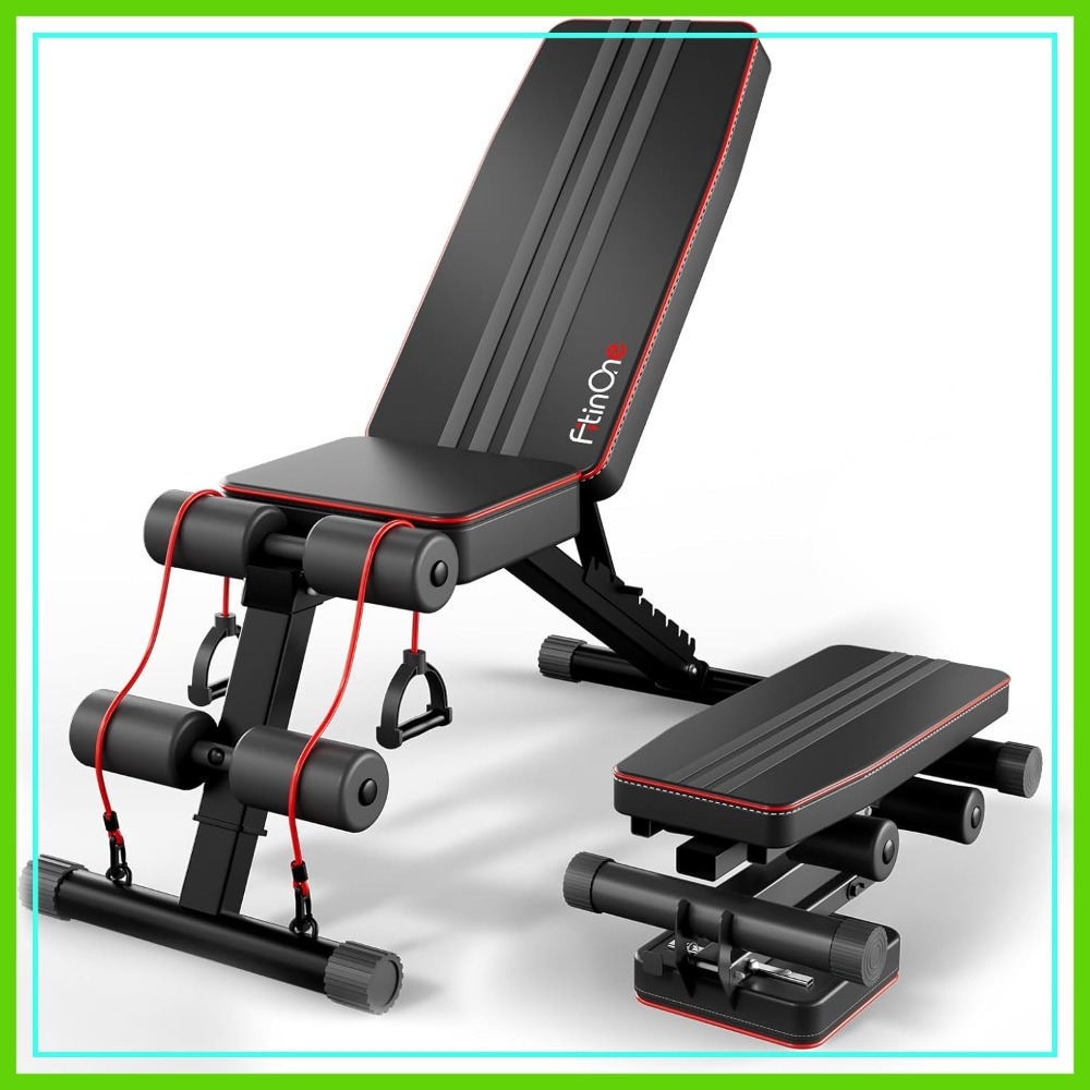 Adjustable Folding Weight Benc - Home Gym Weight Bench บทวิจารณ์และราคา