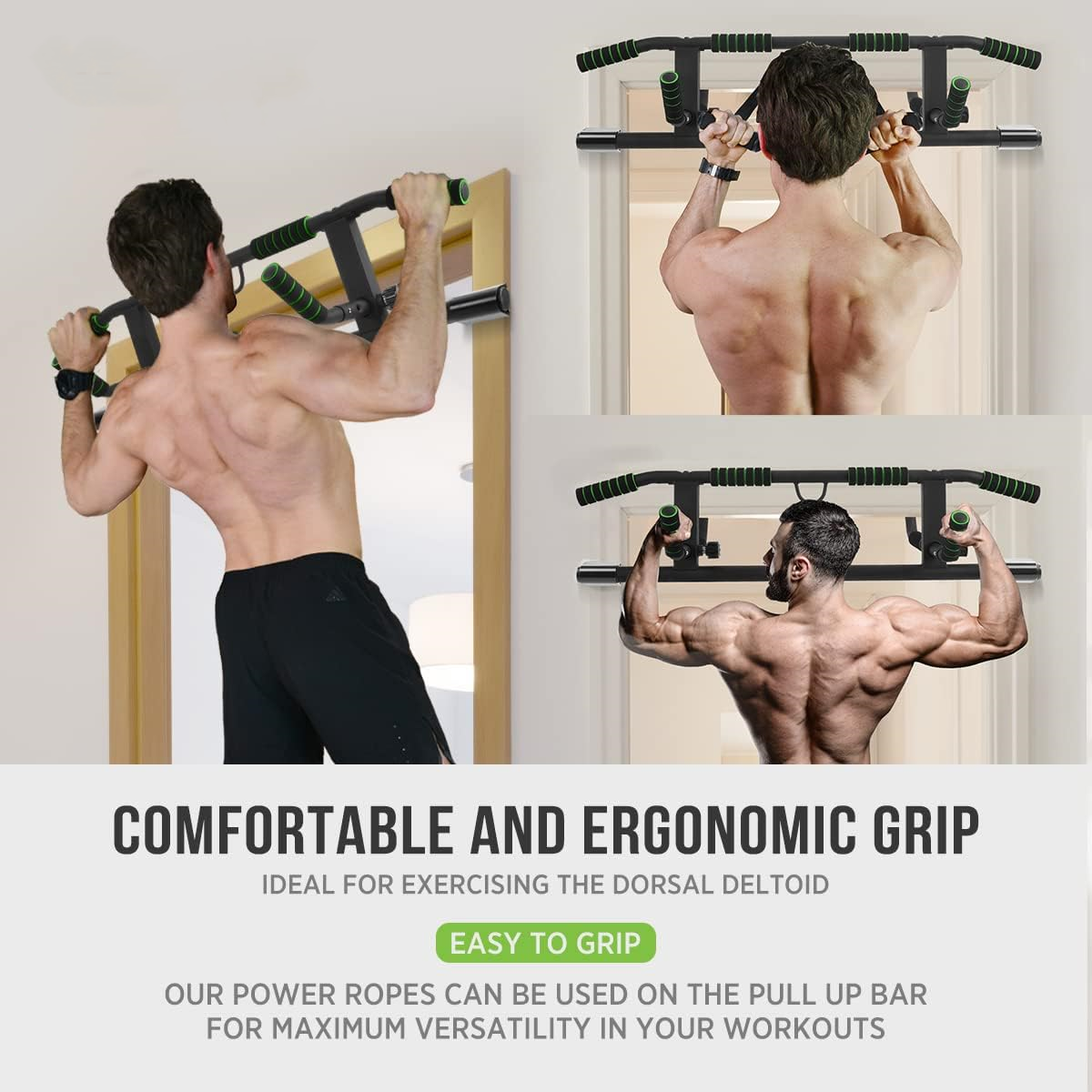 Wellshow Sport Doorway Pull up - Chin Up Doorframe บทวิจารณ์และราคา