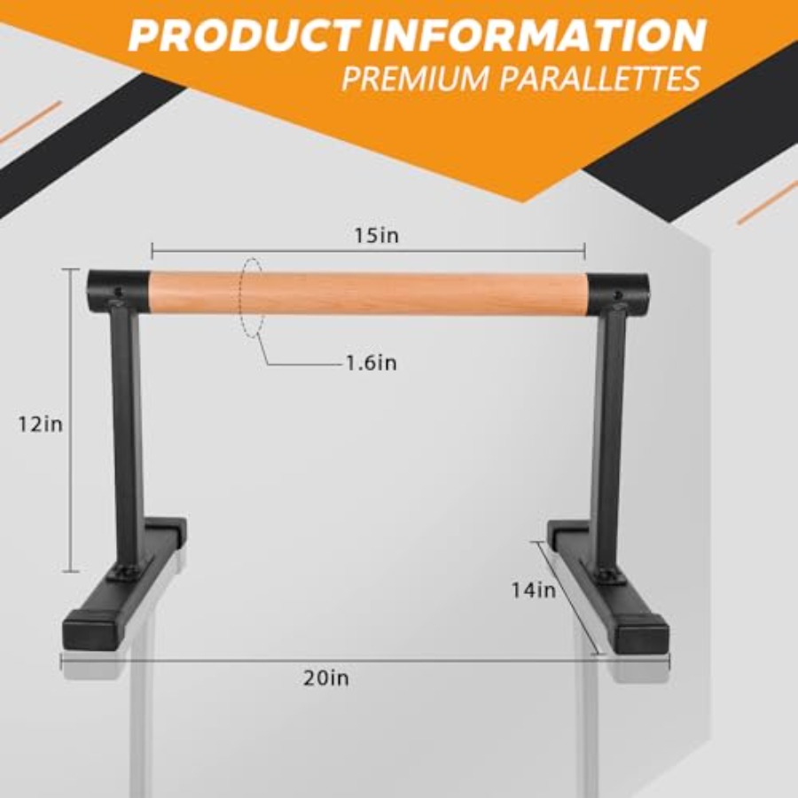 Home gym wooden parallel bars  - Home Gym Installation บทวิจารณ์และราคา