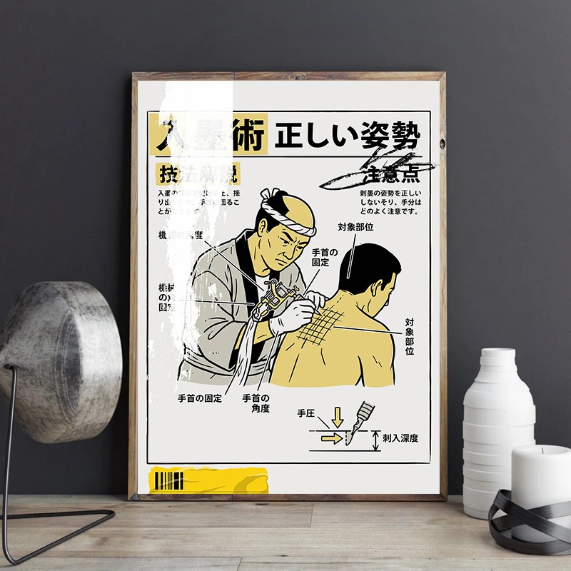 Ink Style Japanese Tattooing T - Home Gym Japan บทวิจารณ์และราคา