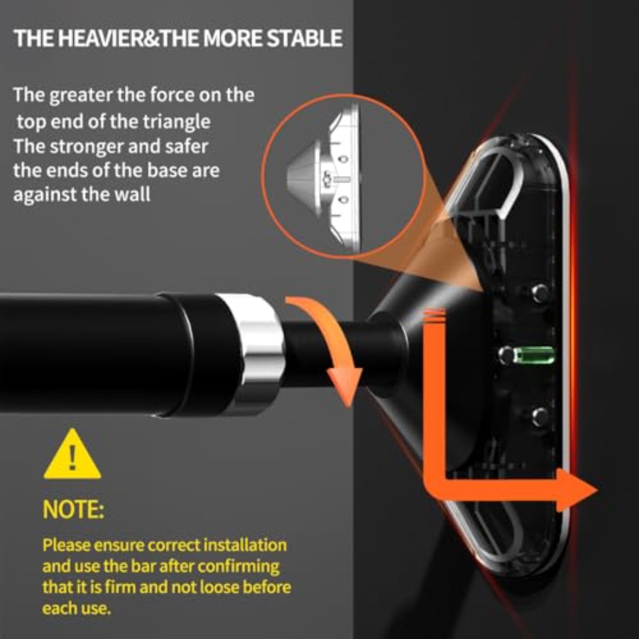 Door Pull Up Bar Doorway Frame - Chin Up Doorframe บทวิจารณ์และราคา