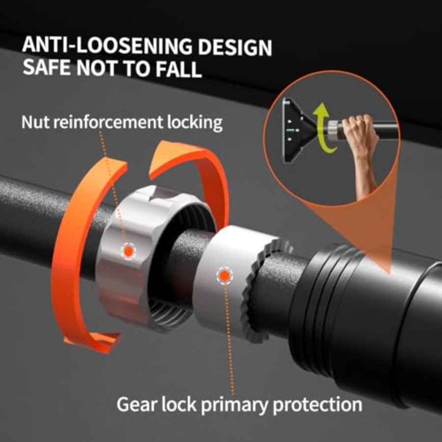 Door Pull Up Bar Doorway Frame - Chin Up Doorframe บทวิจารณ์และราคา