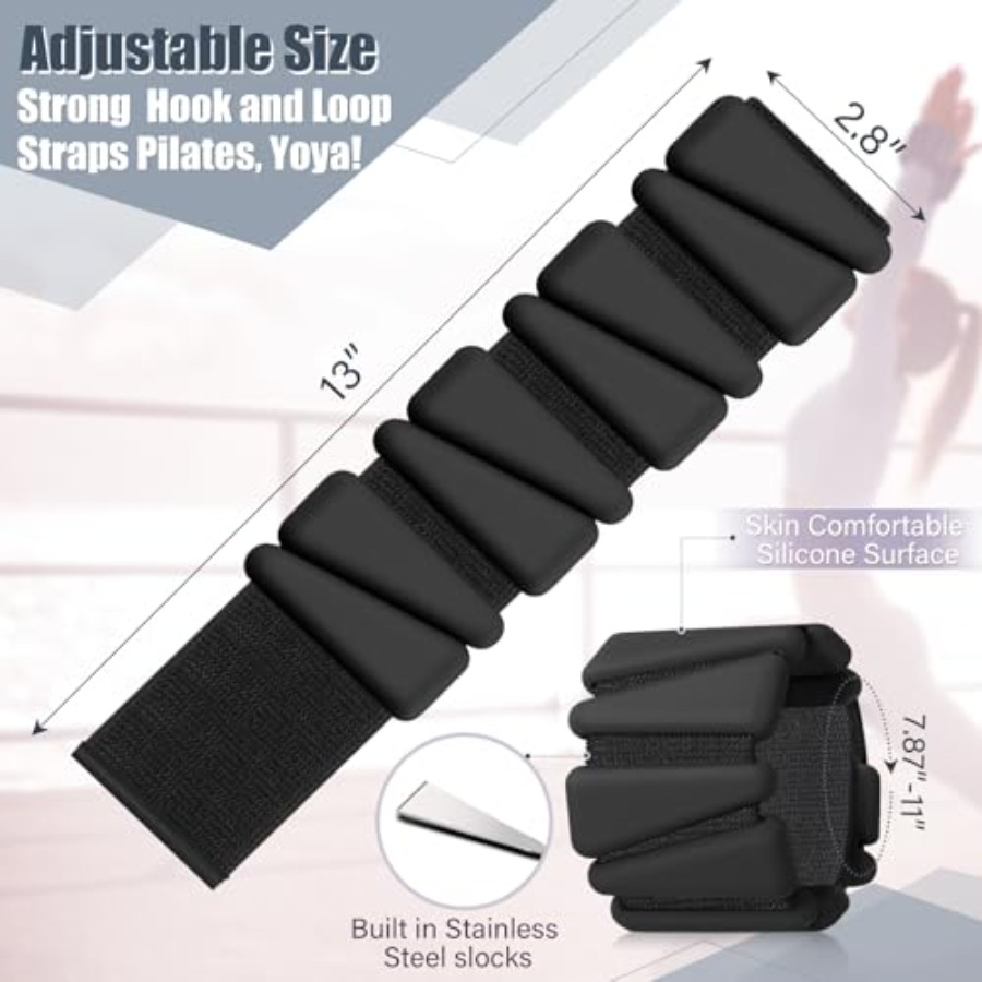 Adjustable Silicone Wrist Ankl - Home Gym Women บทวิจารณ์และราคา
