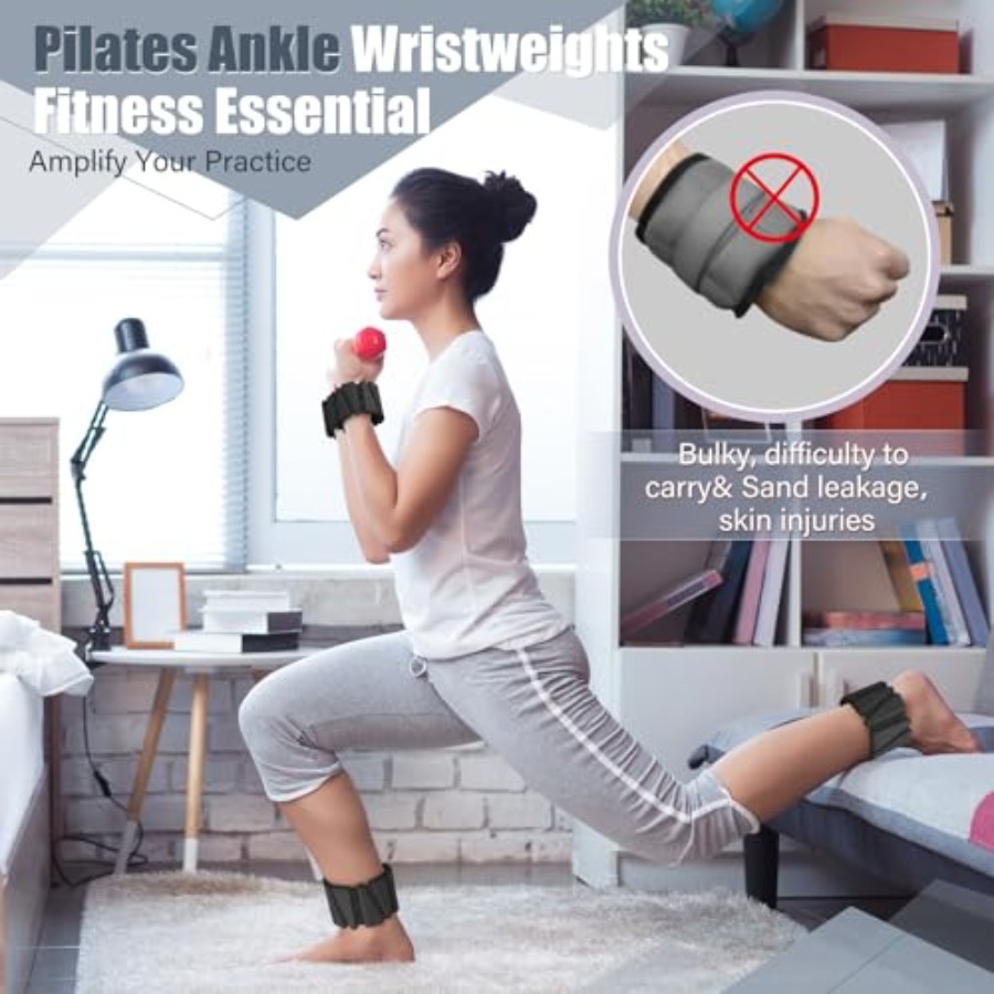 Adjustable Silicone Wrist Ankl - Home Gym Women บทวิจารณ์และราคา