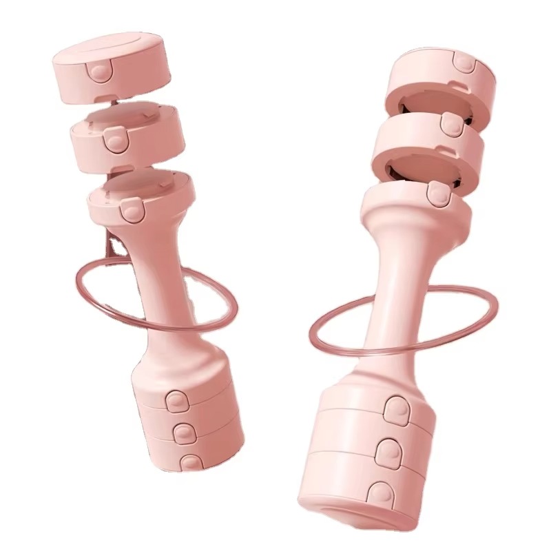 Pink Adjustable Steel Kettlebe - Home Gym Routine บทวิจารณ์และราคา