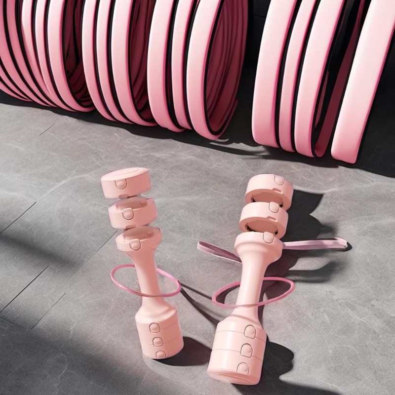 Pink Adjustable Steel Kettlebe - Home Gym Routine บทวิจารณ์และราคา