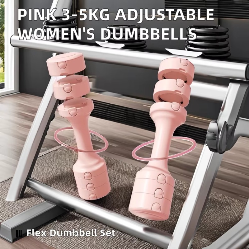 Pink Adjustable Steel Kettlebe - Home Gym Routine บทวิจารณ์และราคา