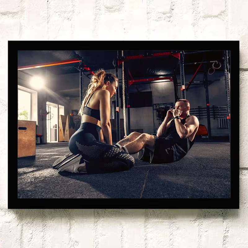 Fitness Sports Poster Running  - Home Gym Japan บทวิจารณ์และราคา