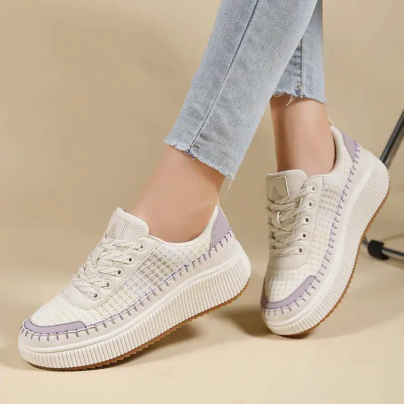 Brown Shoes Woman Flats Autumn - Home Gym Uk บทวิจารณ์และราคา
