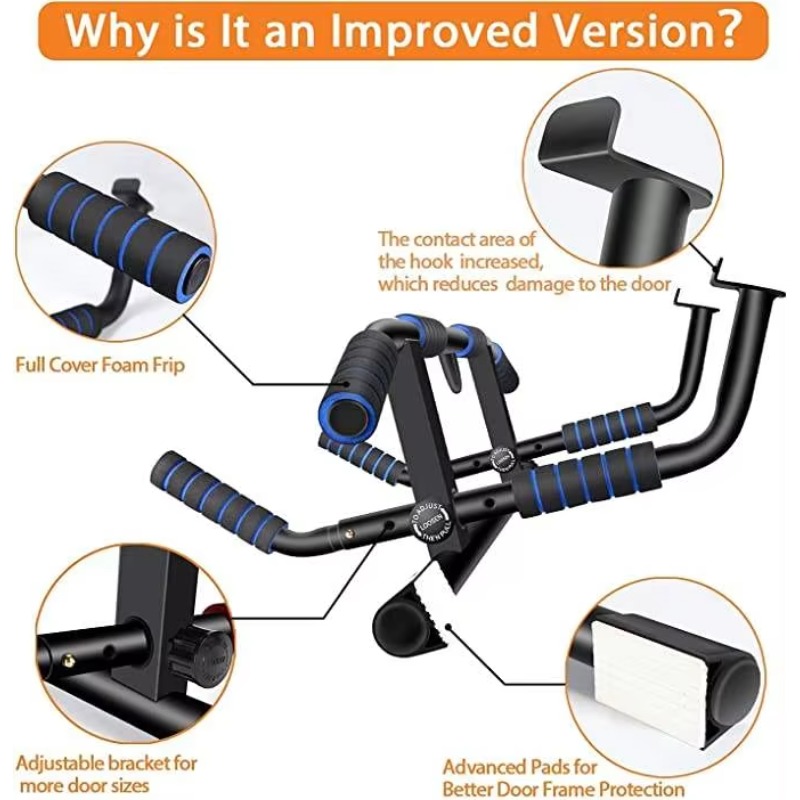 Pull up Bar for Doorway Multif - Home Gym Trainer บทวิจารณ์และราคา