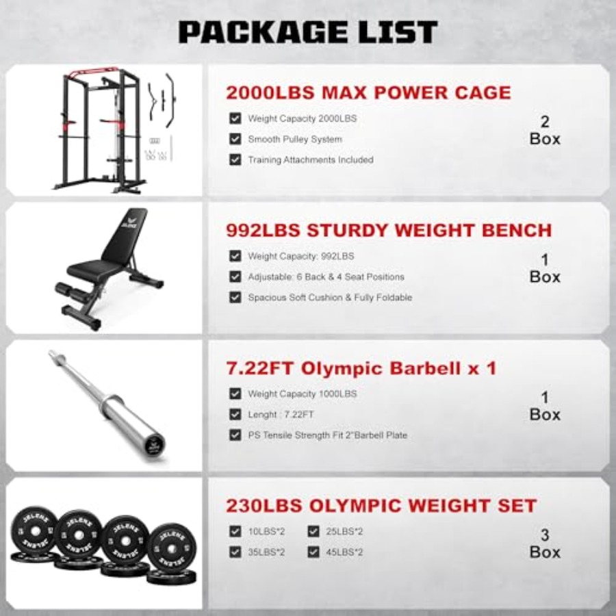 Home gym power cage: steel, bl - Home Gym Multifunctional บทวิจารณ์และราคา