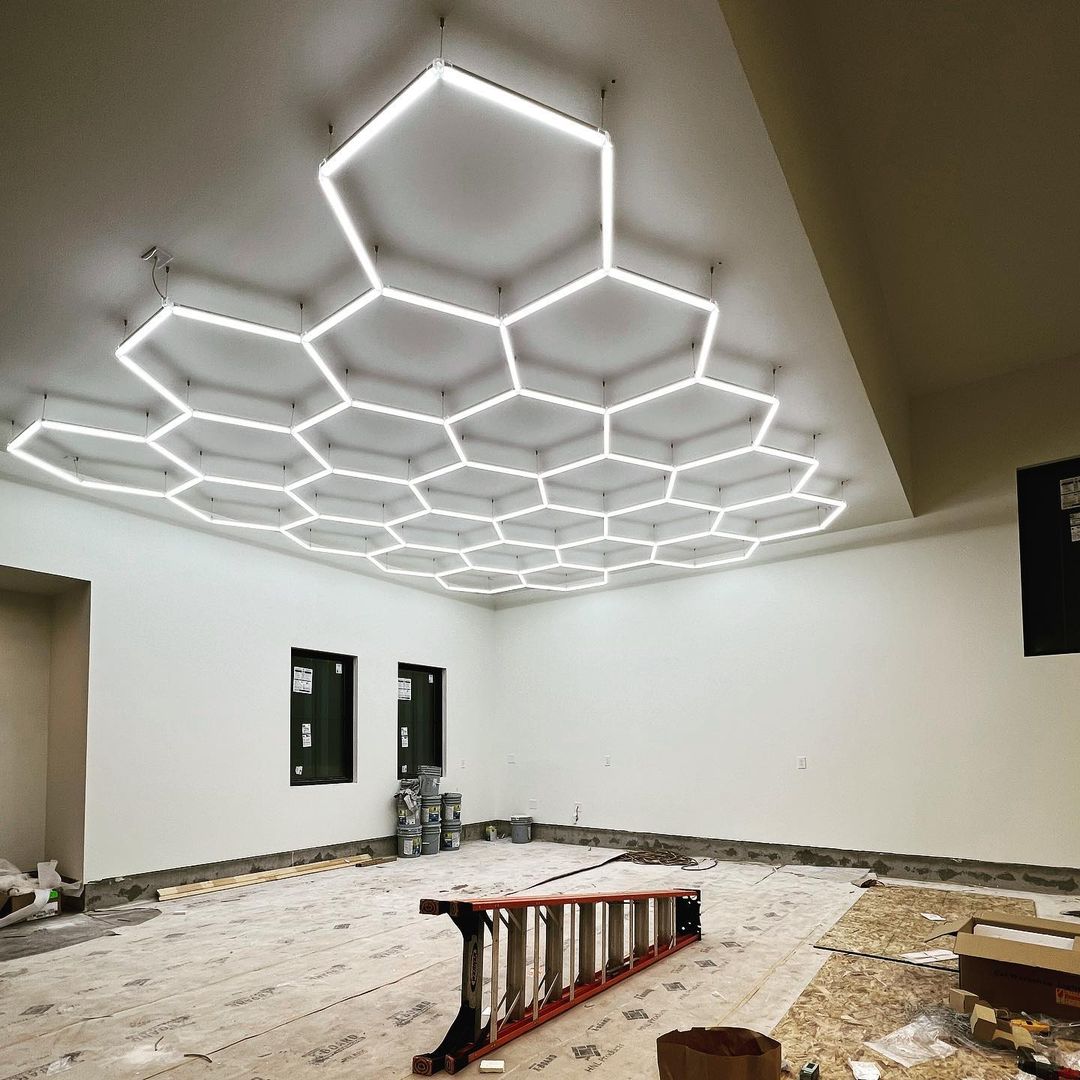 Hot Sell Hexagonal LED Light U - Home Gym Installation บทวิจารณ์และราคา