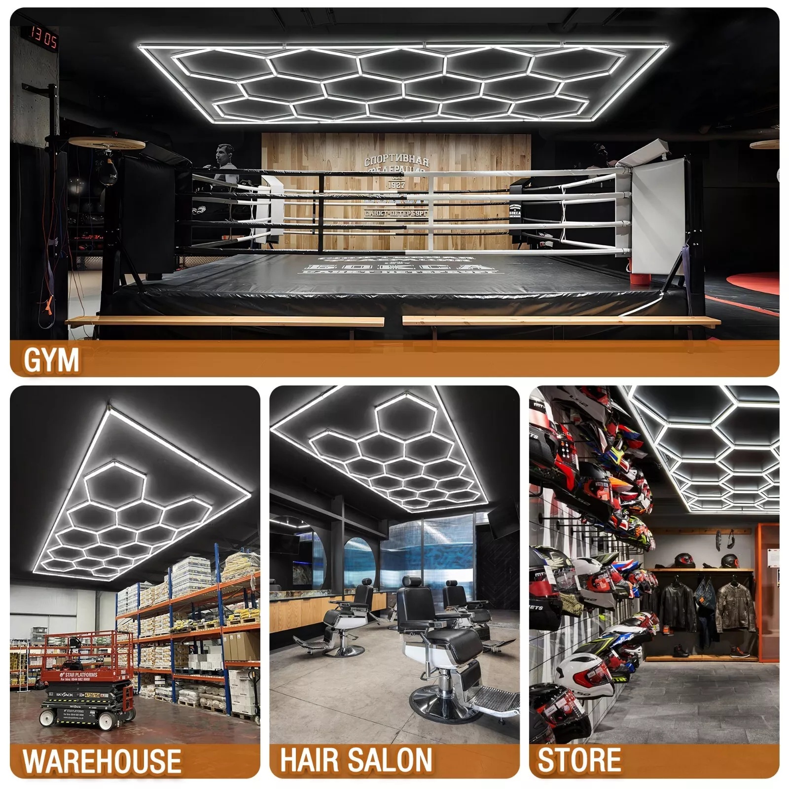 Hot Sell Hexagonal LED Light U - Home Gym Installation บทวิจารณ์และราคา