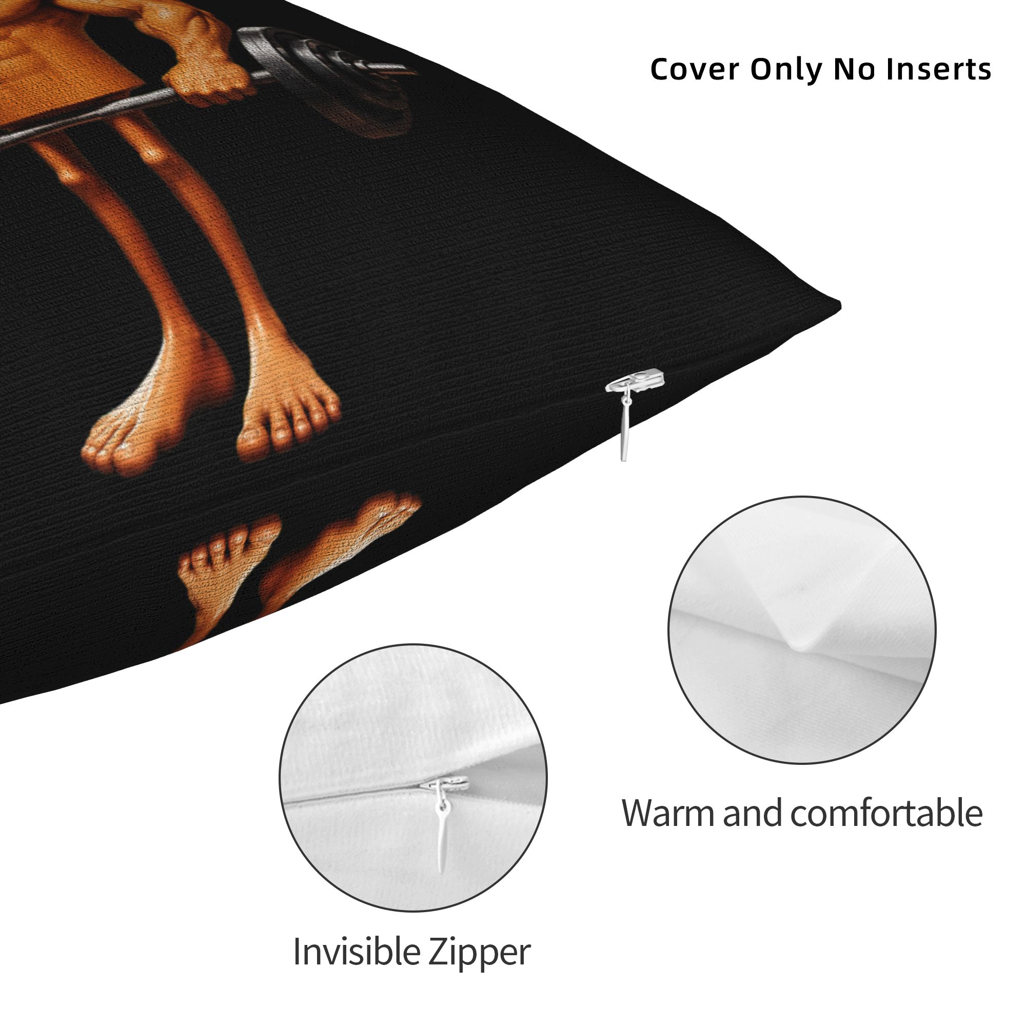 Pillow Case Don't Skip Leg Day - Home Gym Leg Day บทวิจารณ์และราคา