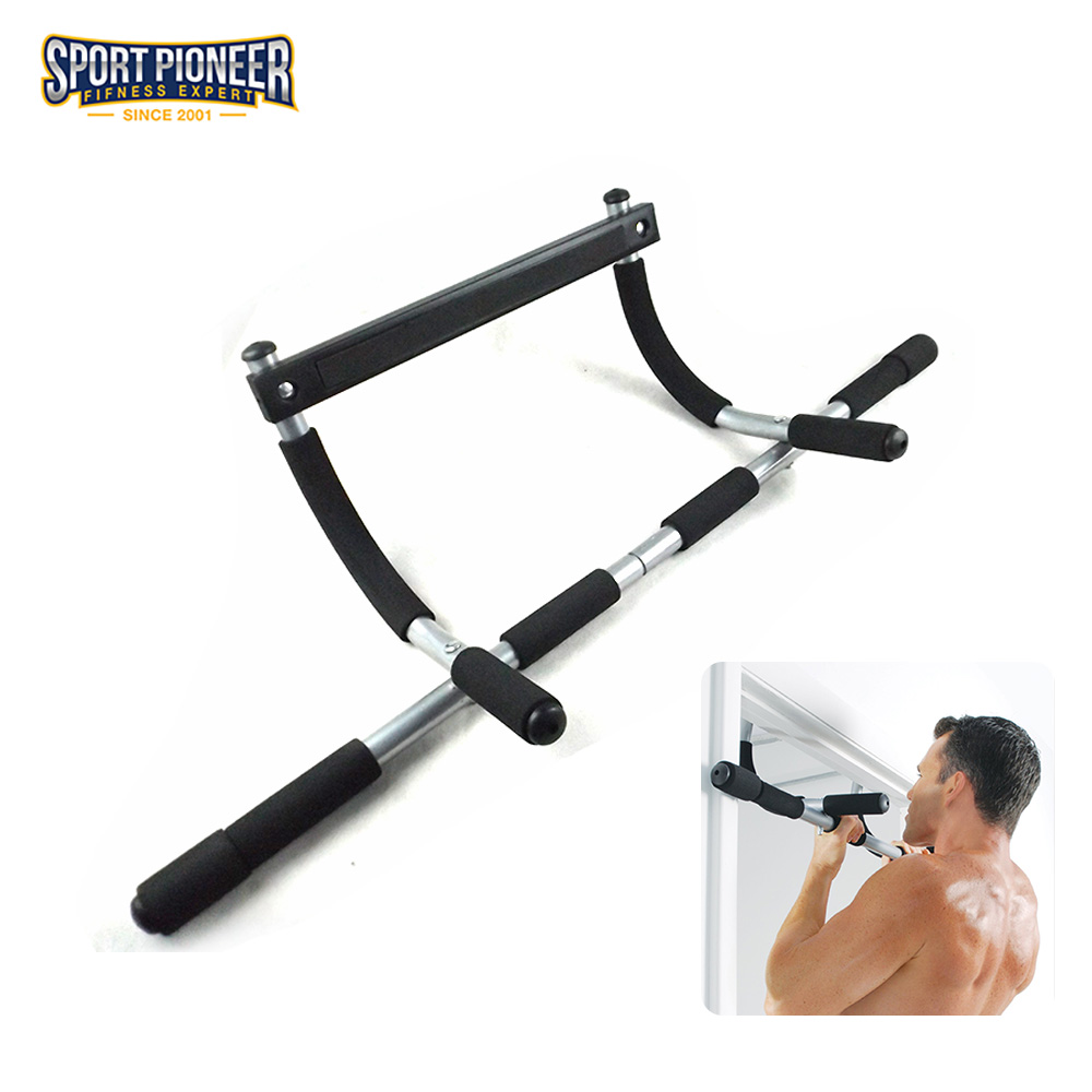 Adjustable Chin Up Bar Exercis - Chin Up Doorframe บทวิจารณ์และราคา