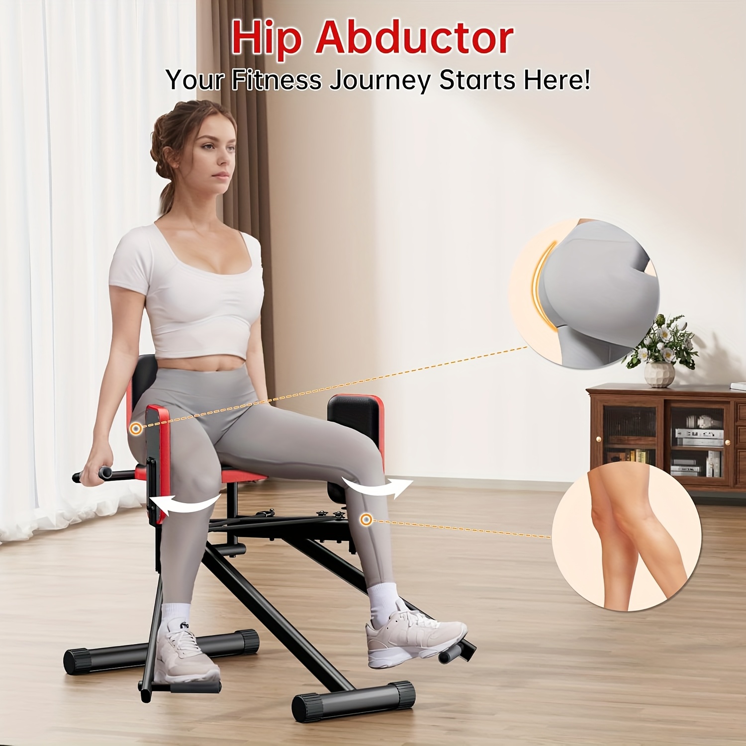 Hip Abduction Trainer for Home - Home Gym Trainer บทวิจารณ์และราคา