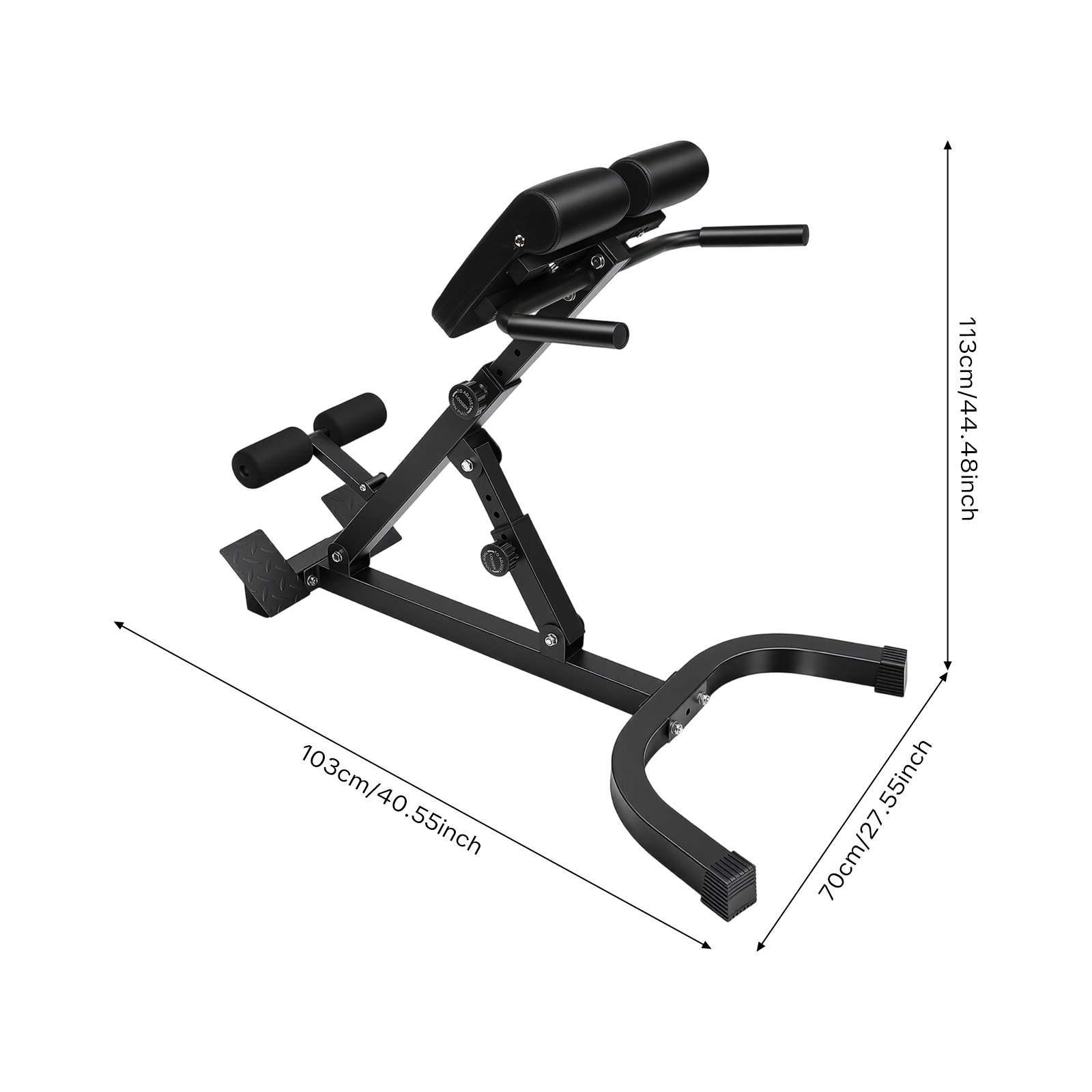 Adjustable Roman Chair Foldabl - Home Gym All In One บทวิจารณ์และราคา