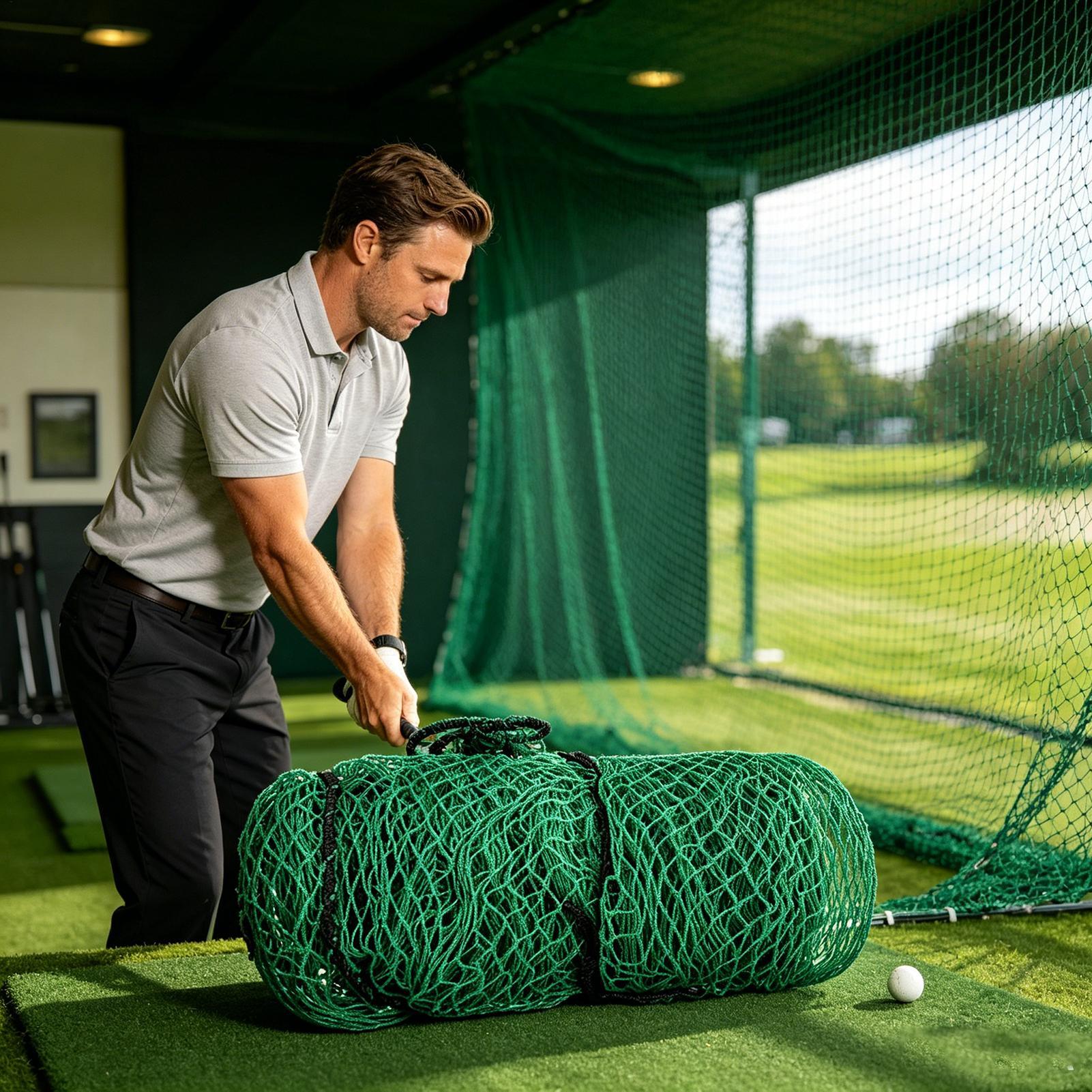 Golf Hitting Net Outdoor Train - Home Gym Women บทวิจารณ์และราคา