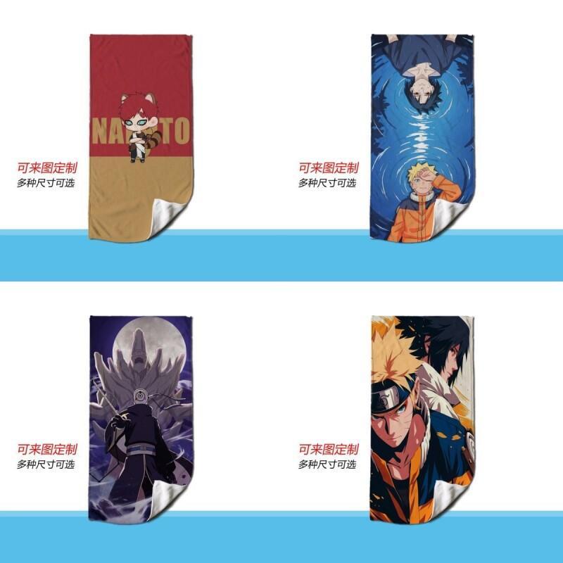 Naruto Anime Towel Microfiber  - Home Gym Japan บทวิจารณ์และราคา