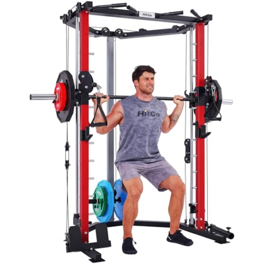 All-in-One Power Cage with Pul - Home Gym All In One บทวิจารณ์และราคา