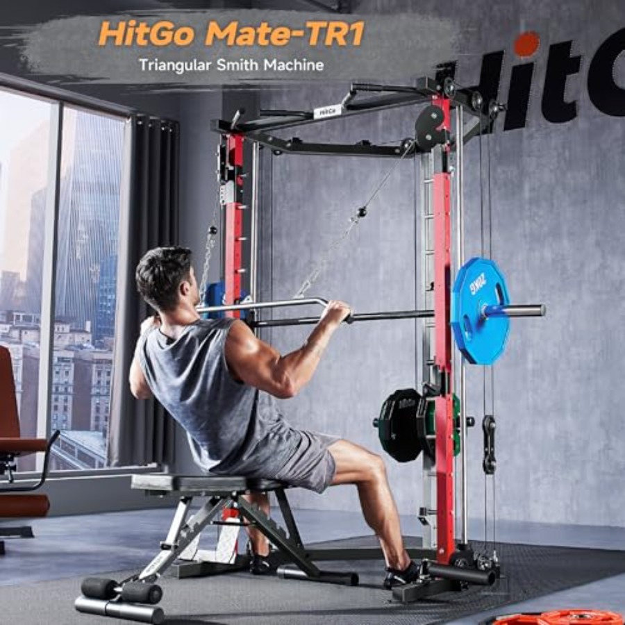 All-in-One Power Cage with Pul - Home Gym All In One บทวิจารณ์และราคา