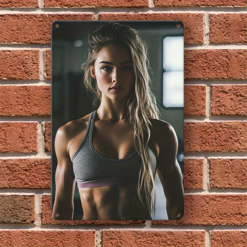Iron Engraved Fitness Motivati - Home Gym Installation บทวิจารณ์และราคา
