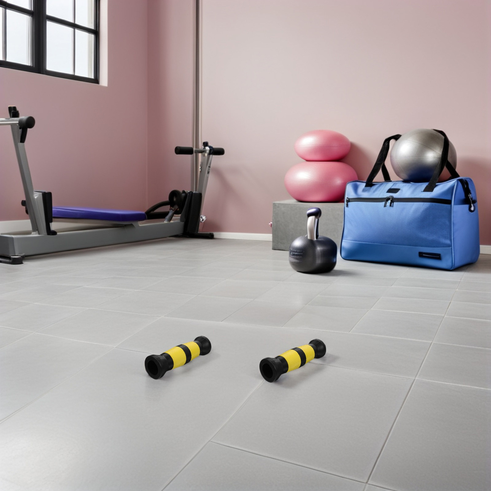 2Pcs Thick Dumbbell Handle Sle - Home Gym Women บทวิจารณ์และราคา