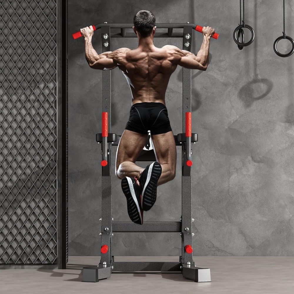 Power Tower Pull Up Bar Dip St - Home Gym All In One บทวิจารณ์และราคา