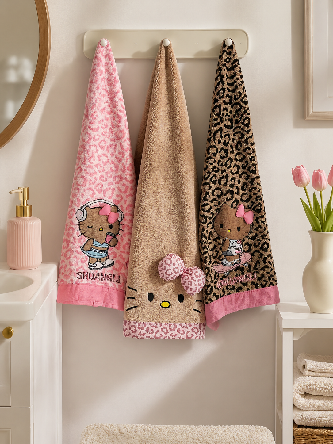 Sanrio Hello Kitty Towel Coral - Home Gym Japan บทวิจารณ์และราคา