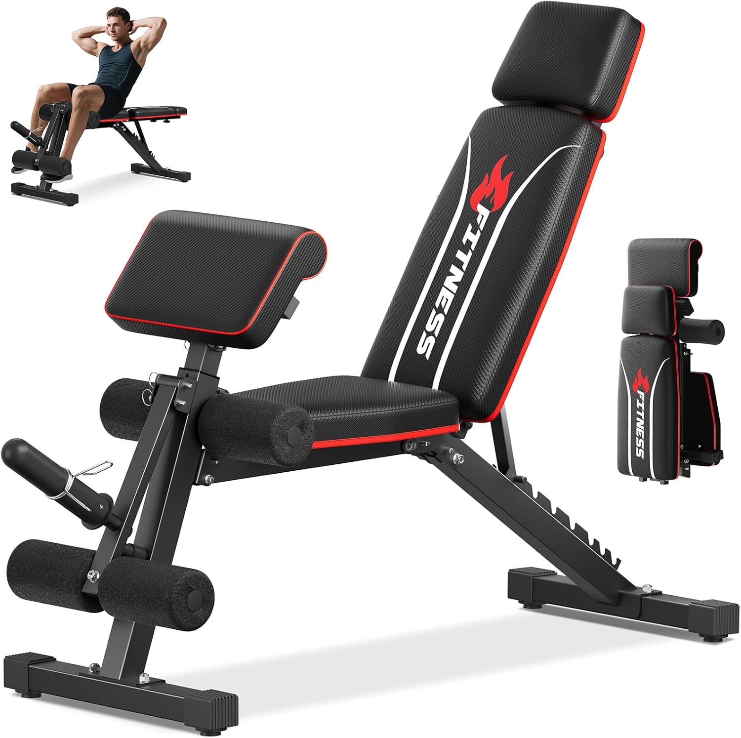 Home Gym Foldable Weight Bench - Home Gym Weight Bench บทวิจารณ์และราคา
