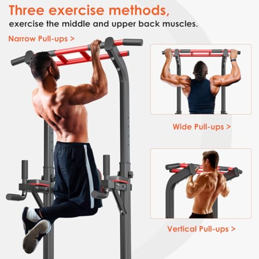 Home gym pull up bar station:  - Home Gym Multifunctional บทวิจารณ์และราคา