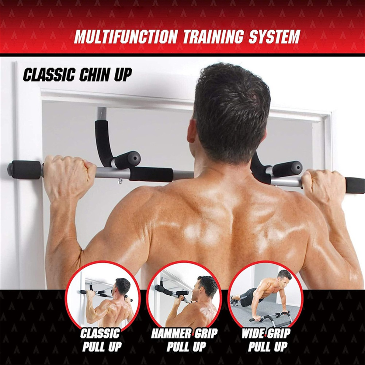 Lo-ok Wall Mounted Pull Up Bar - Chin Up Doorframe บทวิจารณ์และราคา