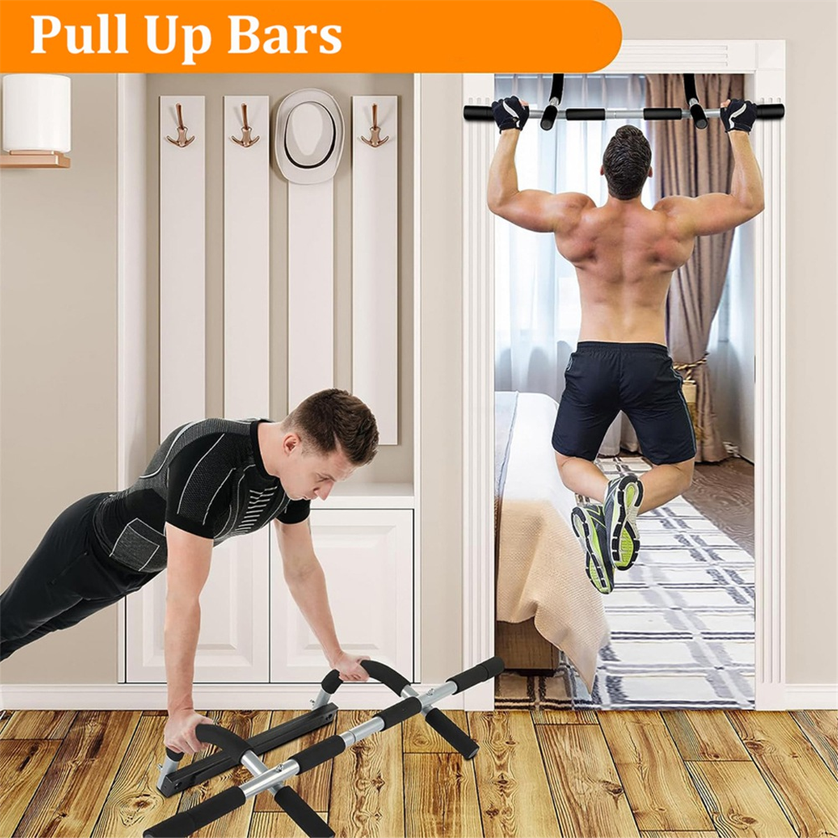 Lo-ok Wall Mounted Pull Up Bar - Chin Up Doorframe บทวิจารณ์และราคา