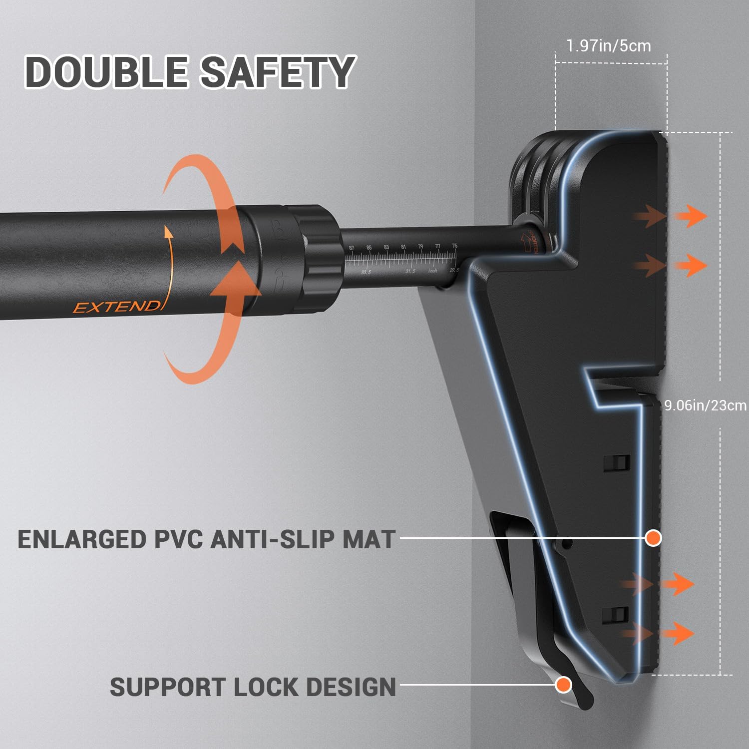 Pull up Bar for Doorway No-Scr - Chin Up Doorframe บทวิจารณ์และราคา